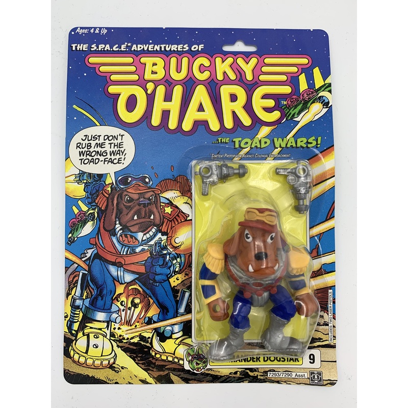 Hasbro Bucky O’Hare Commander Dogstar Vintage Action Figure