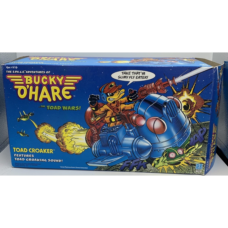 Hasbro Bucky O’Hare Toad Croaker New and Sealed Vehicle Playset Vintage Action Figure