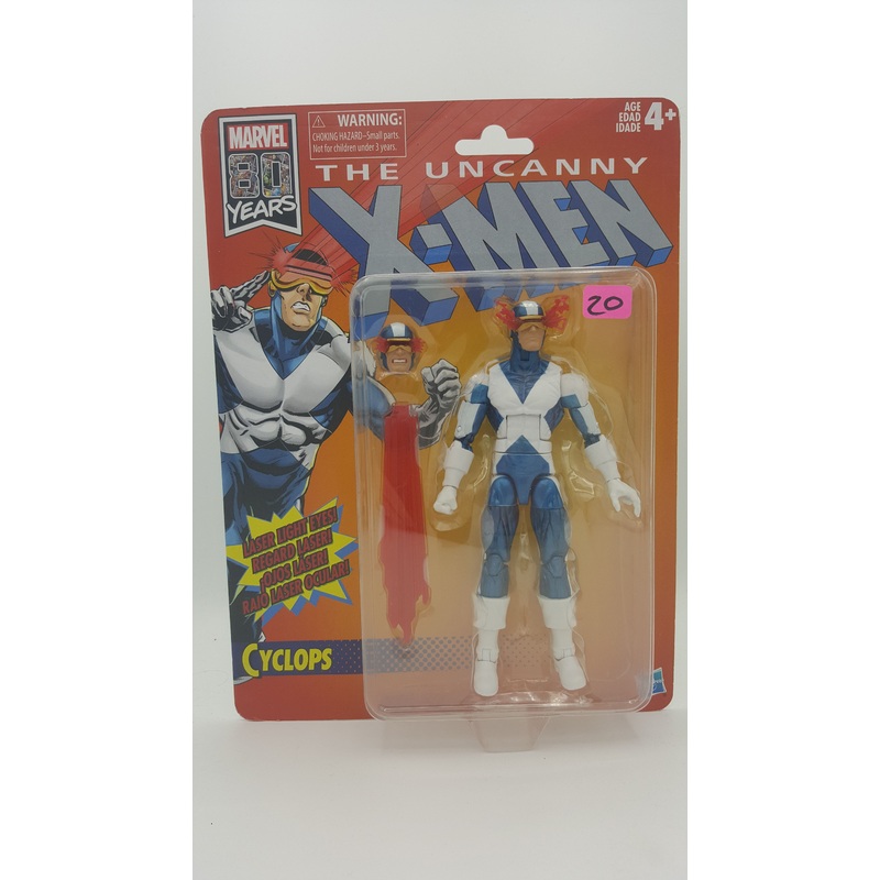 Hasbro Marvel Comics The Uncanny X-men Cyclops with Laser Light Eyes