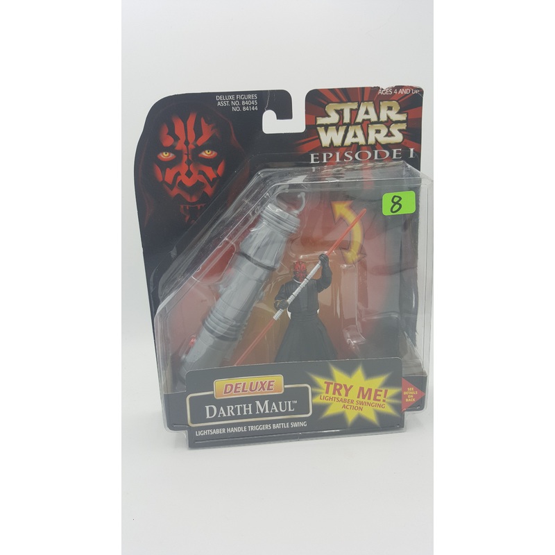 Hasbro Star Wars Episode I The Phantom Menace Darth Maul Deluxe with Lightsaber Handle