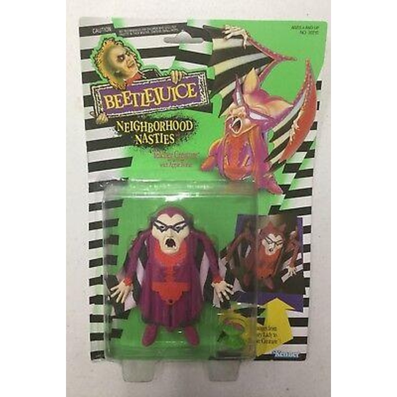 Kenner Beetlejuice Neighborhood Nasties Teacher Creature with Apple Bomb