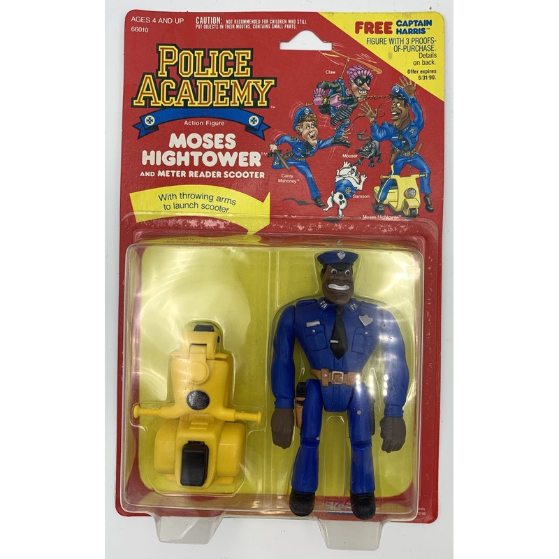 Kenner Police Academy Moses Hightower Vintage Action Figure