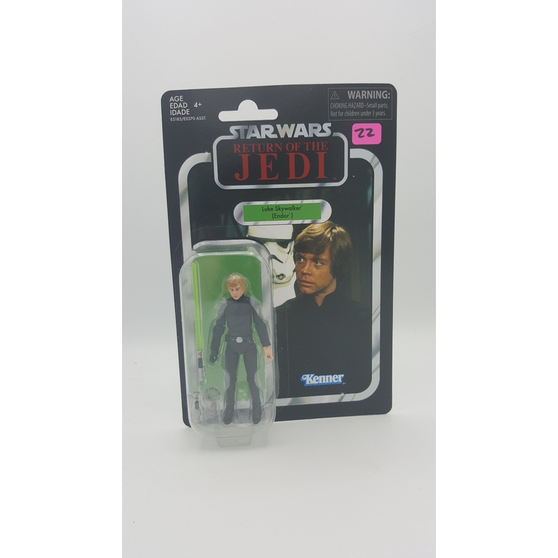 Kenner Star Wars Return of the Jedi Luke Skywalker Endor outfit