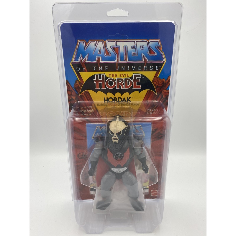 Masters of the Universe (MOTU) Hordak (Unpunched) Vintage Action Figure w/ Protector