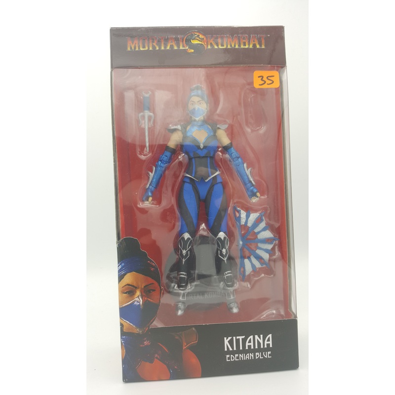 Mcfarlane Toys Mortal Kombat Kitana Edenian Blue