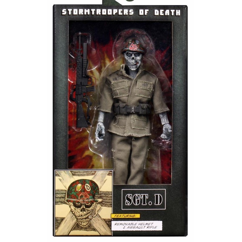 Neca S.O.D Sgt. D Stormtroopers of Death Clothed  8 Inch Action Figure