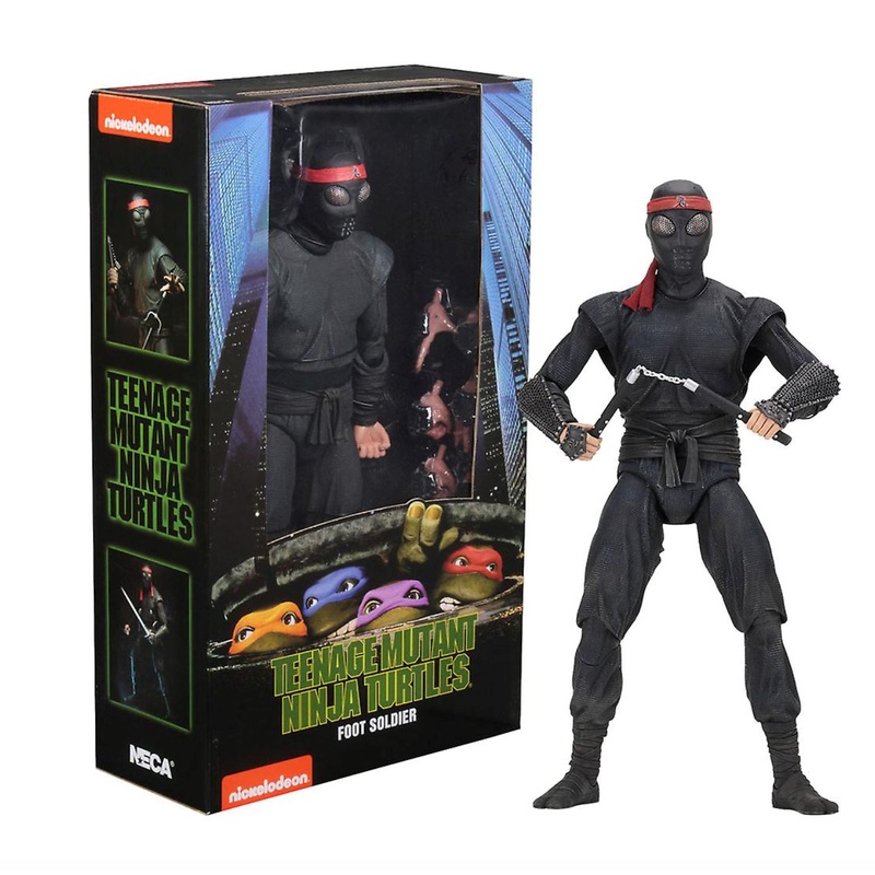NECA Teenage Mutant Ninja Turtles (TMNT) Foot Soldier 1/4 Scale Movie Action Figure