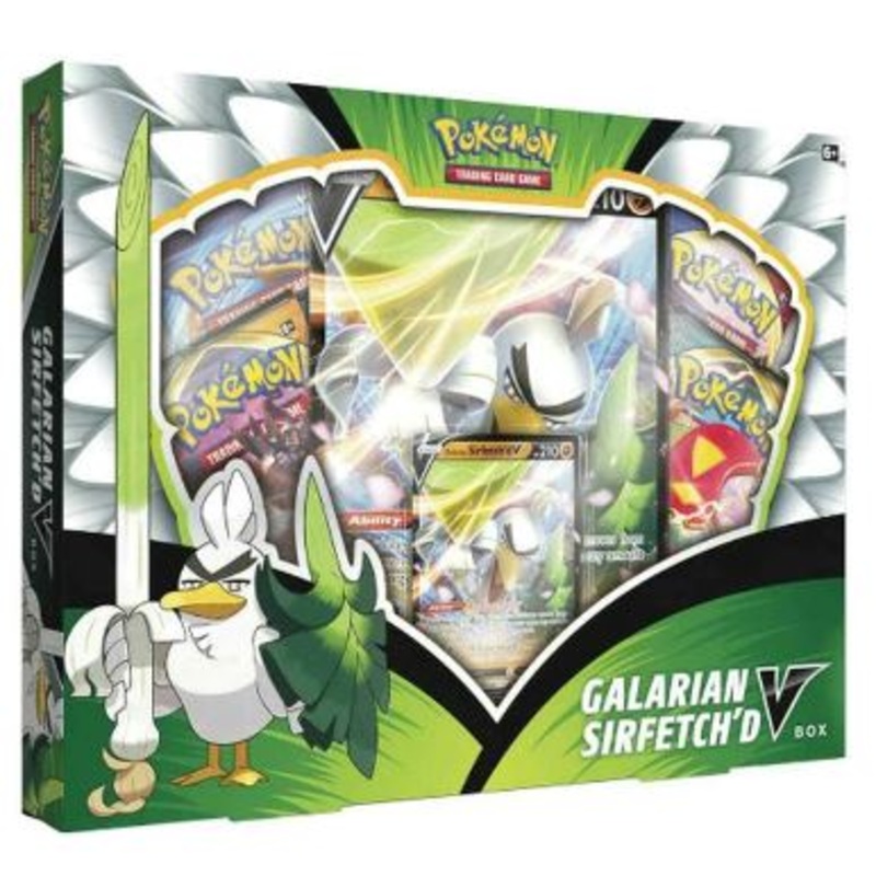 Pokemon TCG Galarian Sirfetch’d V Box