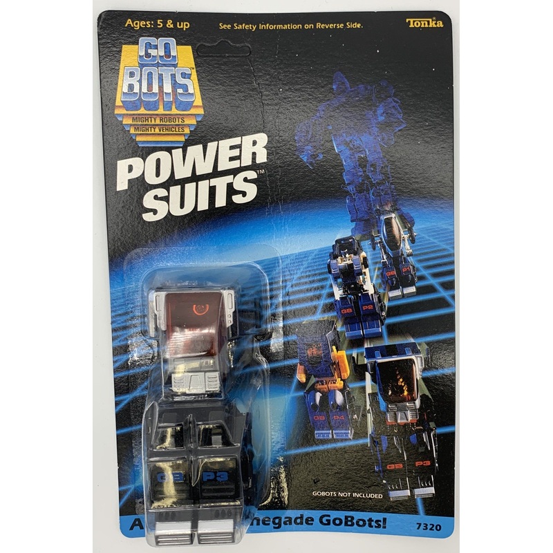 Tonka Go Bots Power Suits Armor Vintage Action Figure