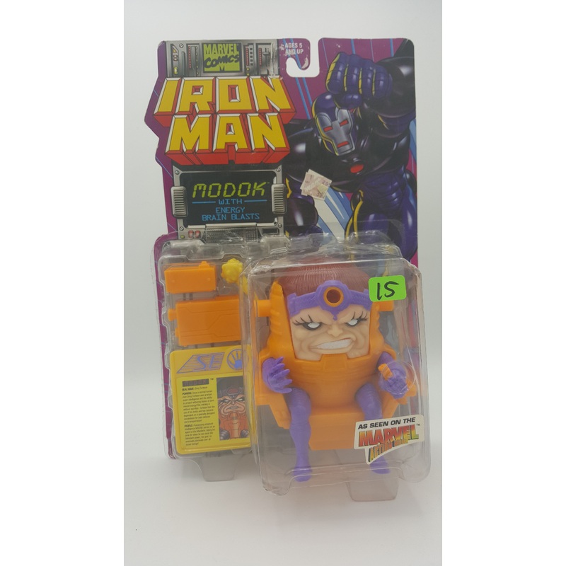 ToyBiz Marvel Comics Iron Man Modok with Energy Brain Blasts (Box Damaged)