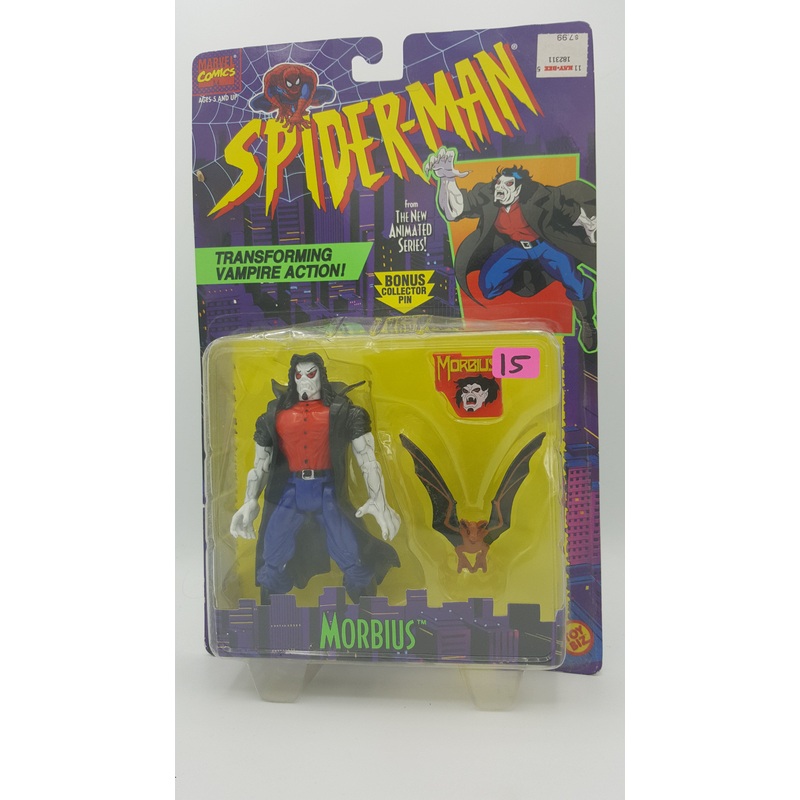 ToyBiz Marvel Comics Spider-Man Morbius with Transforming Vampire Action