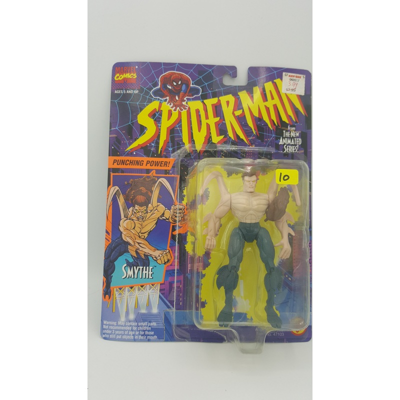 ToyBiz Marvel Comics Spider-Man Smythe with Punching Power