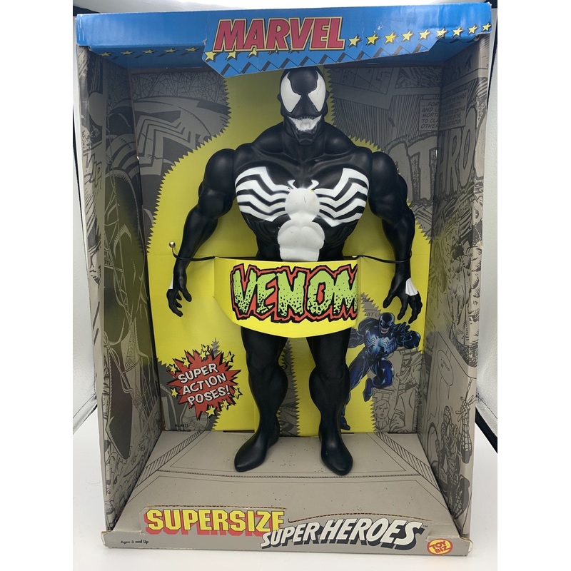 ToyBiz Marvel SuperHeroes Supersize Venom Vintage Action Figure