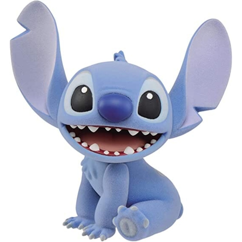 Banpresto Disney Stitch (Flocked) Exclusive Fluffy Puffy Figure