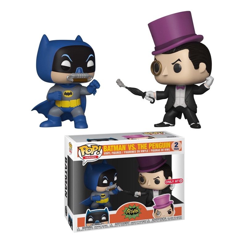 Batman 66 Batman VS. The Penguin 2 Pack Exclusive Funko Pop!