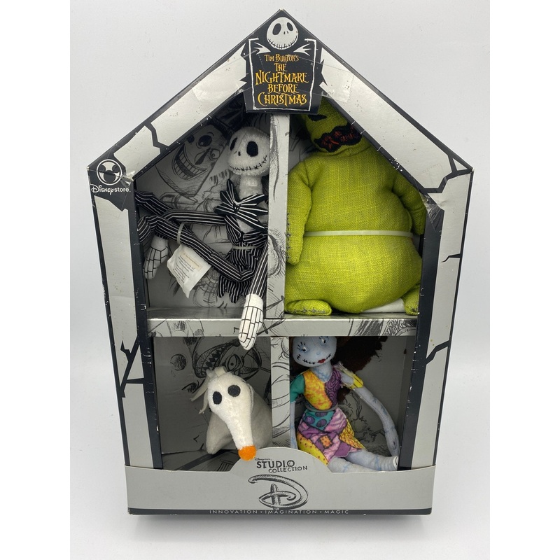 Disney Studio Collection Tim Burton’s Nightmare Before Christmas Plush Set