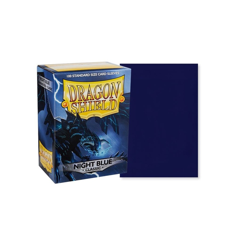 Dragon Shield Standard Size Card Sleeves 100 Count Classic Night Blue