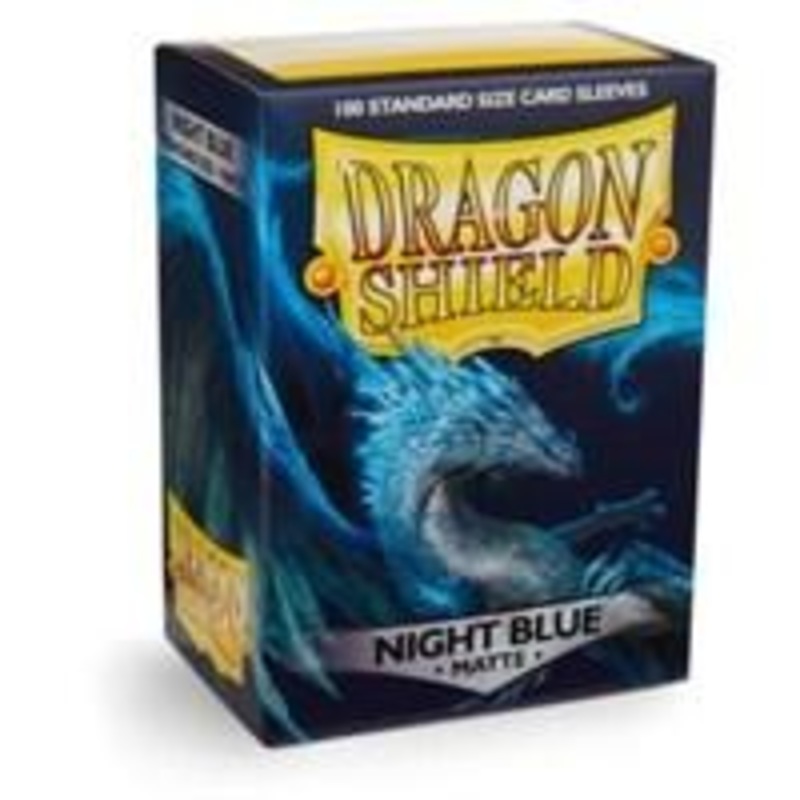 Dragon Shield Standard Size Card Sleeves 100 Count Matte Night Blue