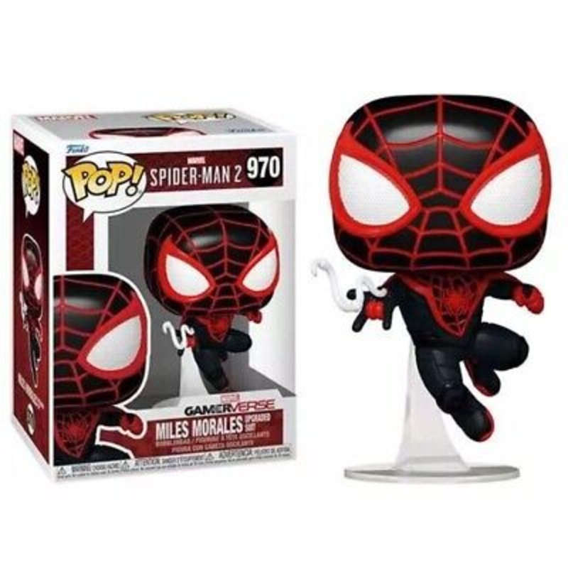 Funko Pop! Marvel Spider-Man 2 Miles Morales Upgraded Suit Gamerverse #970