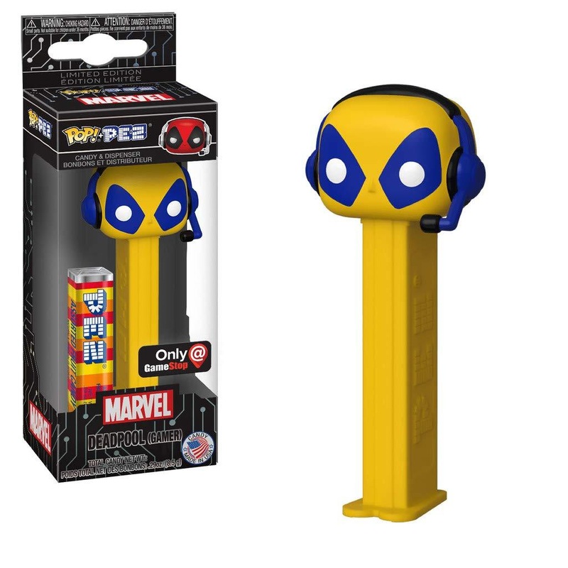 Funko Pop! Pez Deadpool (Gamer) Yellow