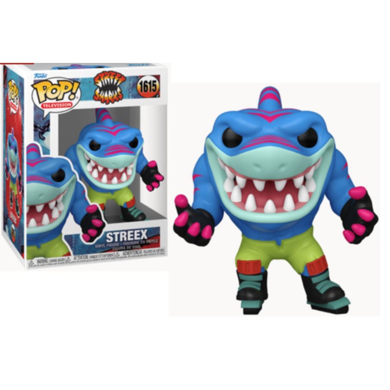 Funko Pop! Street Sharks Streex #1615