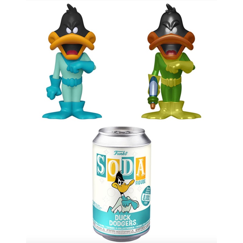 Funko Vinyl Soda Duck Dodgers w/ Possible Chase
