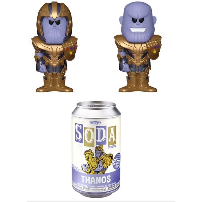 Funko Vinyl Soda Marvel Thanos w/ Possible Chase