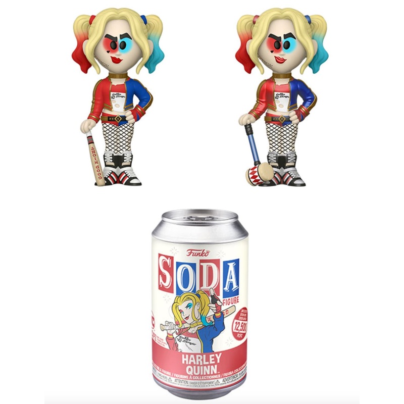 Funko Vinyl Soda Suicide Squad Harley w/ Possible Chase