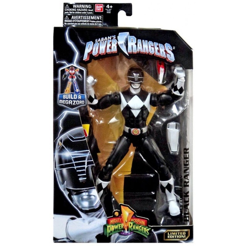 Mighty Morphin Power Rangers Black Ranger Legacy (Build a Figure) Action Figure