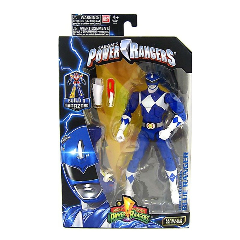 Mighty Morphin Power Rangers Blue Ranger Legacy (Build a Figure) Action Figure