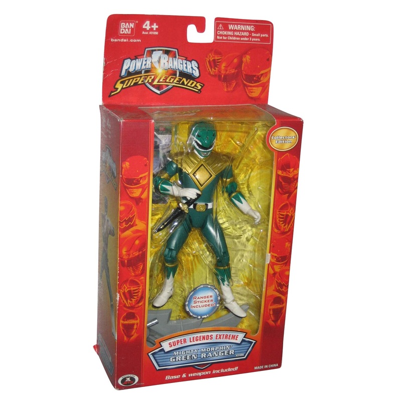 Mighty Morphin Power Rangers Green Ranger Super Legends Extreme Action Figure