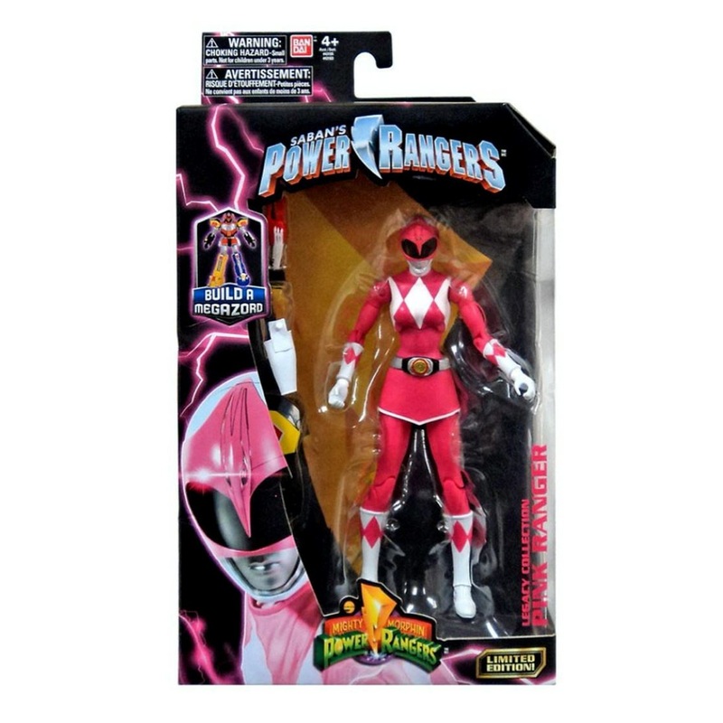 Mighty Morphin Power Rangers Pink Ranger Legacy (Build a Figure) Action Figure