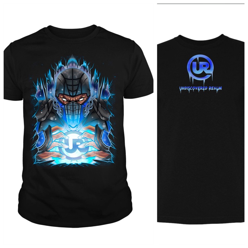 Mortal Kombat Sub Zero inspired Ice Ninja Limited Edition  Shirt