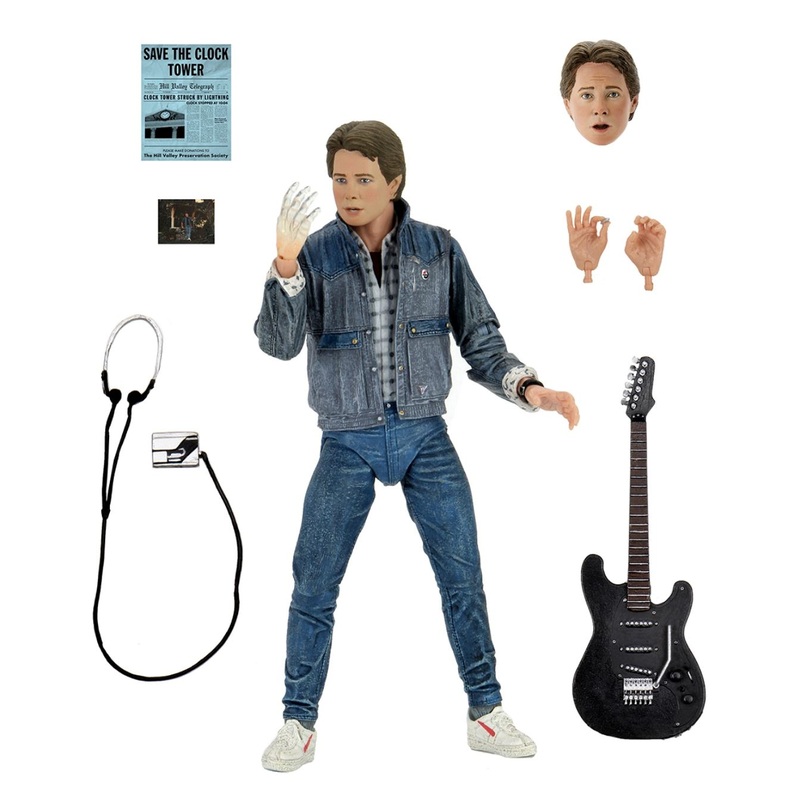 Neca Back to the Future Ultimate Marty Mcfly (Battle of the Bands Audition) Figure