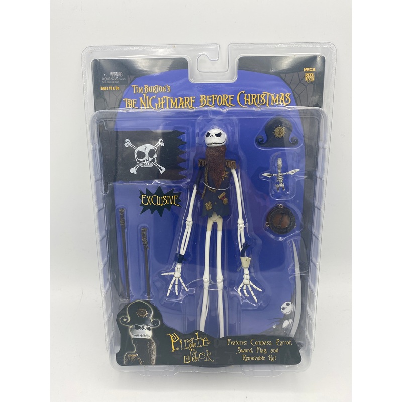 Neca Tim Burton’s Nightmare Before Christmas Pirate Jack Exclusive Figure