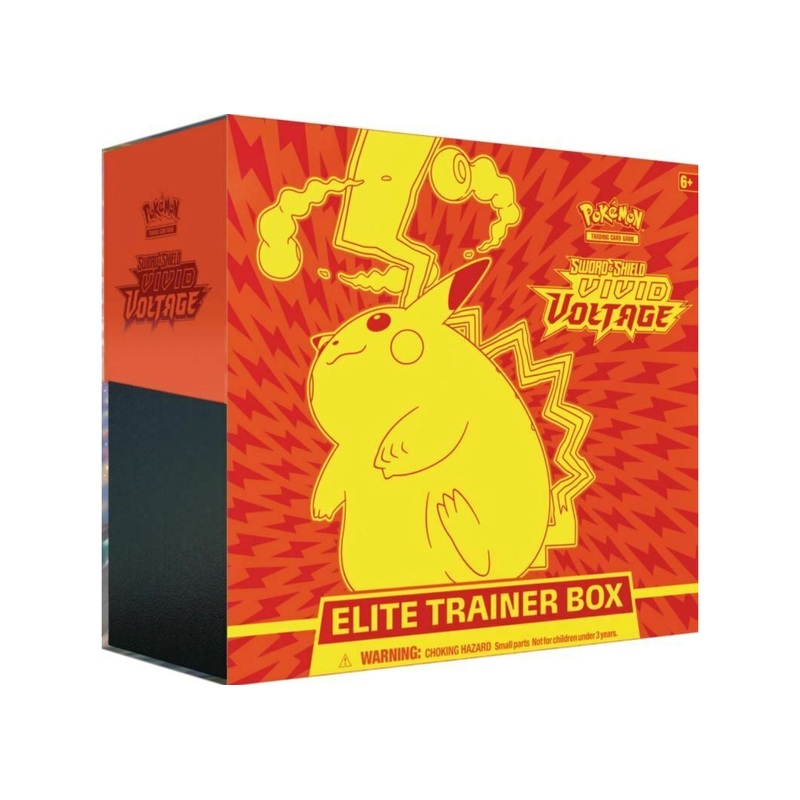 Pokemon TCG Sword and Shield Vivid Voltage Elite Trainer Box (In Stock)