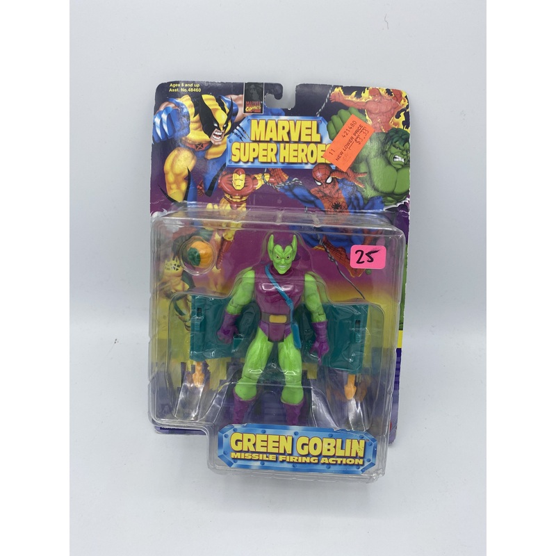 ToyBiz Marvel Super Heroes Green Goblin with Missile Firing Action