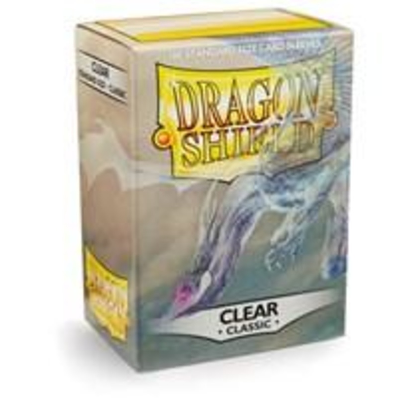 Dragon Shield Standard Size Card Sleeves 100 Count Classic Clear