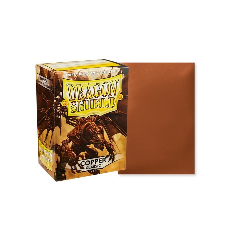 Dragon Shield Standard Size Card Sleeves 100 Count Classic Copper