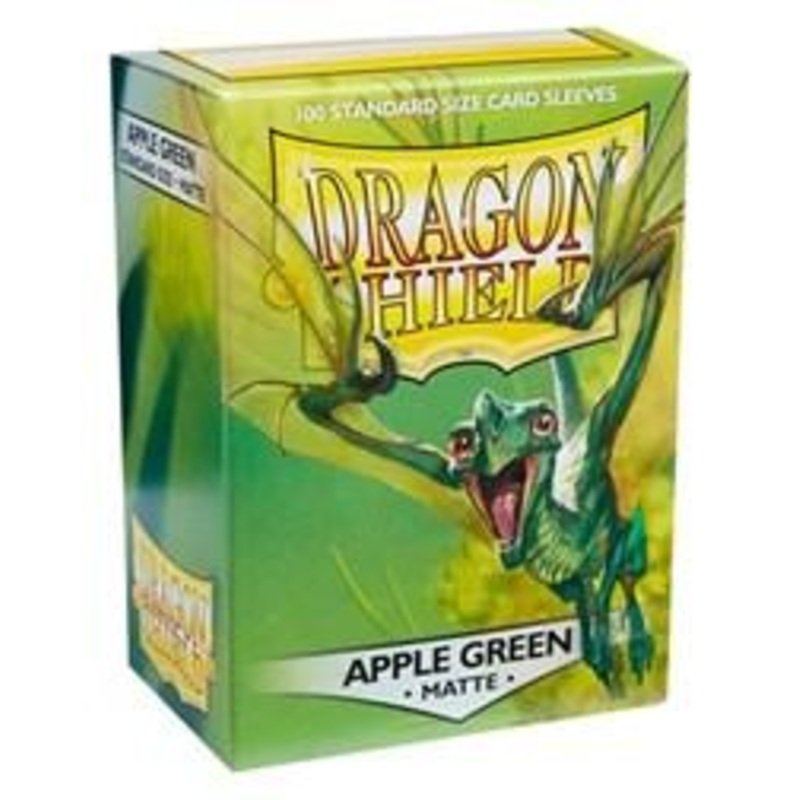 Dragon Shield Standard Size Card Sleeves 100 Count Matte Apple Green