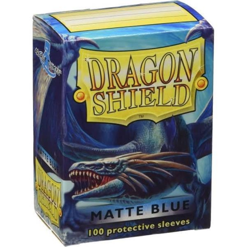 Dragon Shield Standard Size Card Sleeves 100 Count Matte Blue