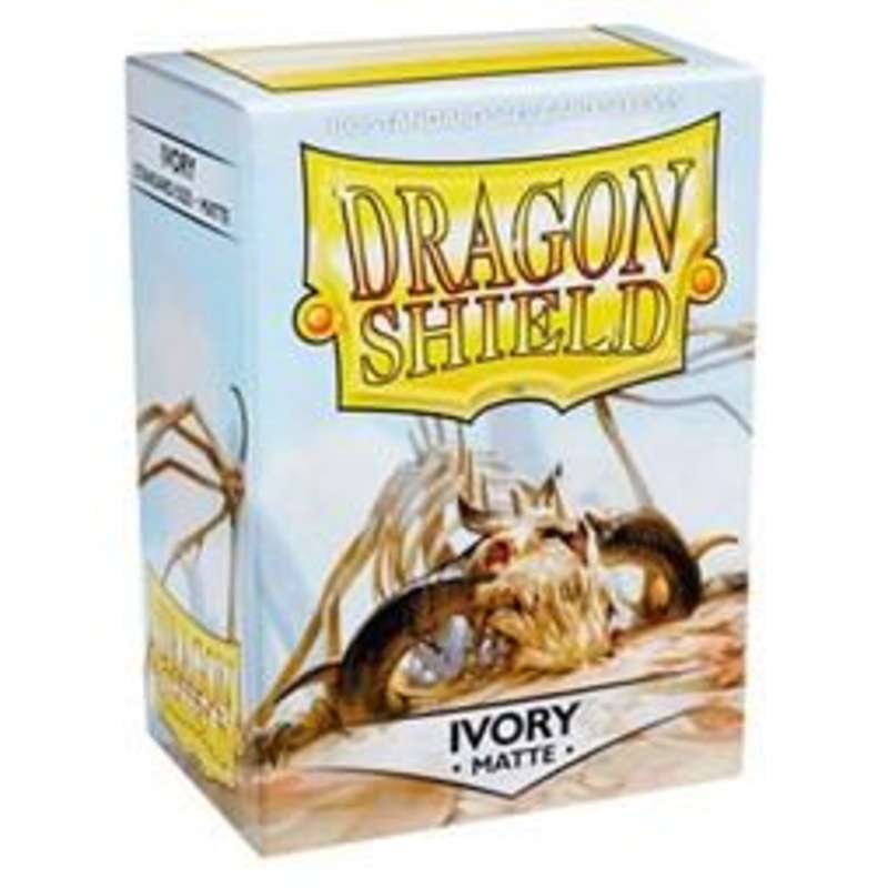 Dragon Shield Standard Size Card Sleeves 100 Count Matte Ivory
