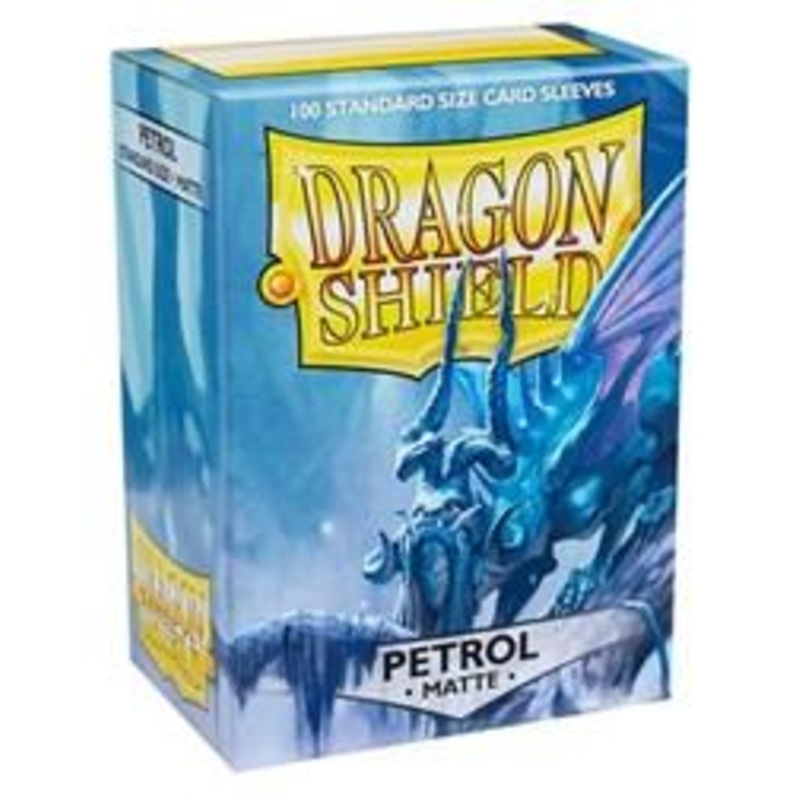 Dragon Shield Standard Size Card Sleeves 100 Count Matte Petrol
