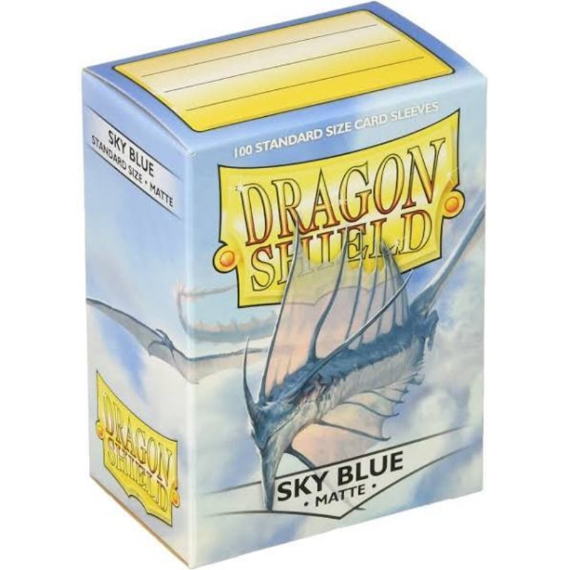 Dragon Shield Standard Size Card Sleeves 100 Count Matte Sky Blue