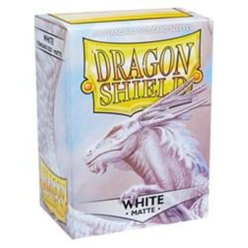 Dragon Shield Standard Size Card Sleeves 100 Count Matte White