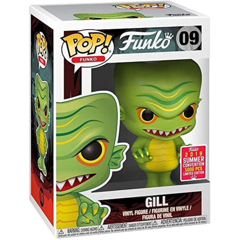 Fantastik Plastik Gill (Green) Summer Convention Exclusive Funko Pop! #09