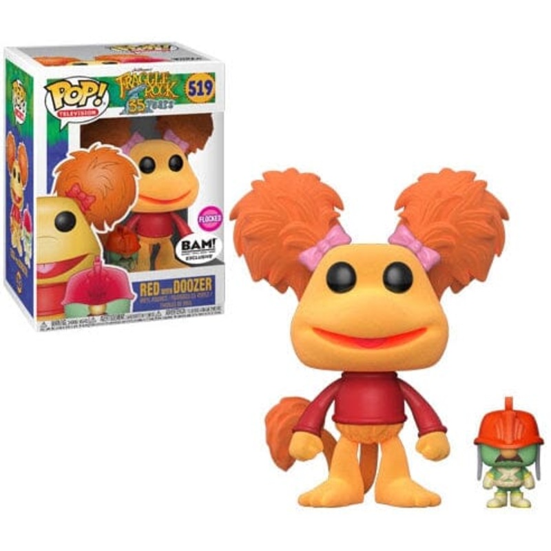 Fraggle Rock Red with Doozer Exclusive (Flocked) Funko Pop! #519