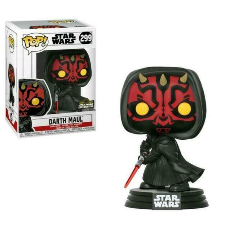Funko Pop! Star Wars Darth Maul (Hooded) Chicago Exclusive #299