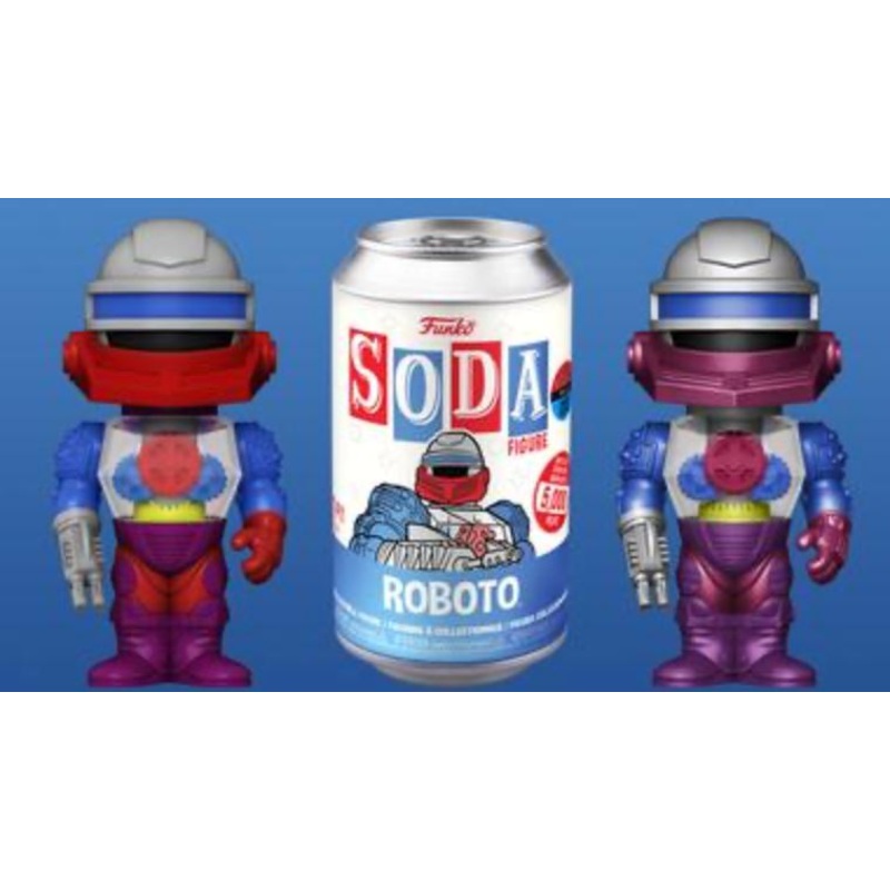 Funko Vinyl Soda Masters of the Universe (MOTU) Roboto Exclusive w/ Possible Chase