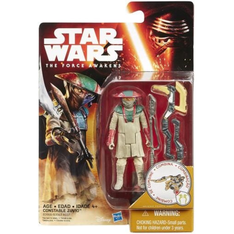Hasbro Star Wars Force Awakens Constable Zuvio Action Figure